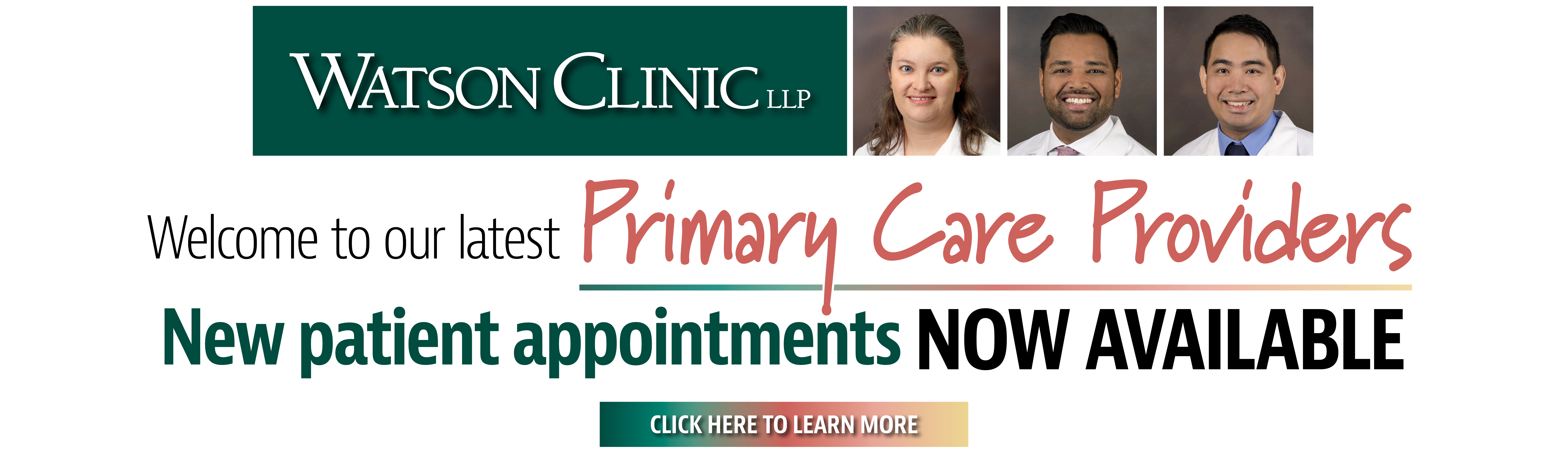 Primary Care 2023 Openings
