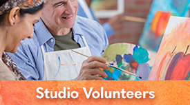 Arts in Medicine Studio Volunteers