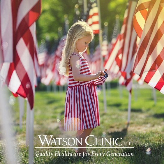 Memorial Day Clinic Hours at Watson Clinic Urgent Care